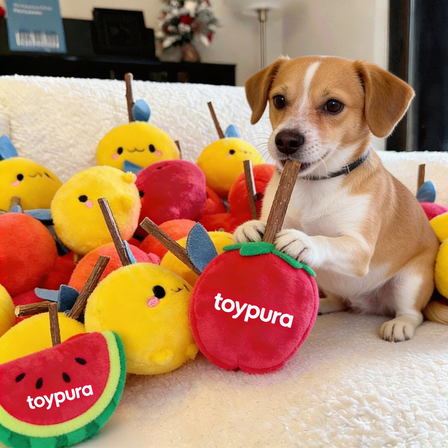 toypura® Dog Tug Toy - Durable and Engaging Pet Play for Strength, Stamina & Energy Release | Perfect for Active Dogs, Interactive Pull Toy