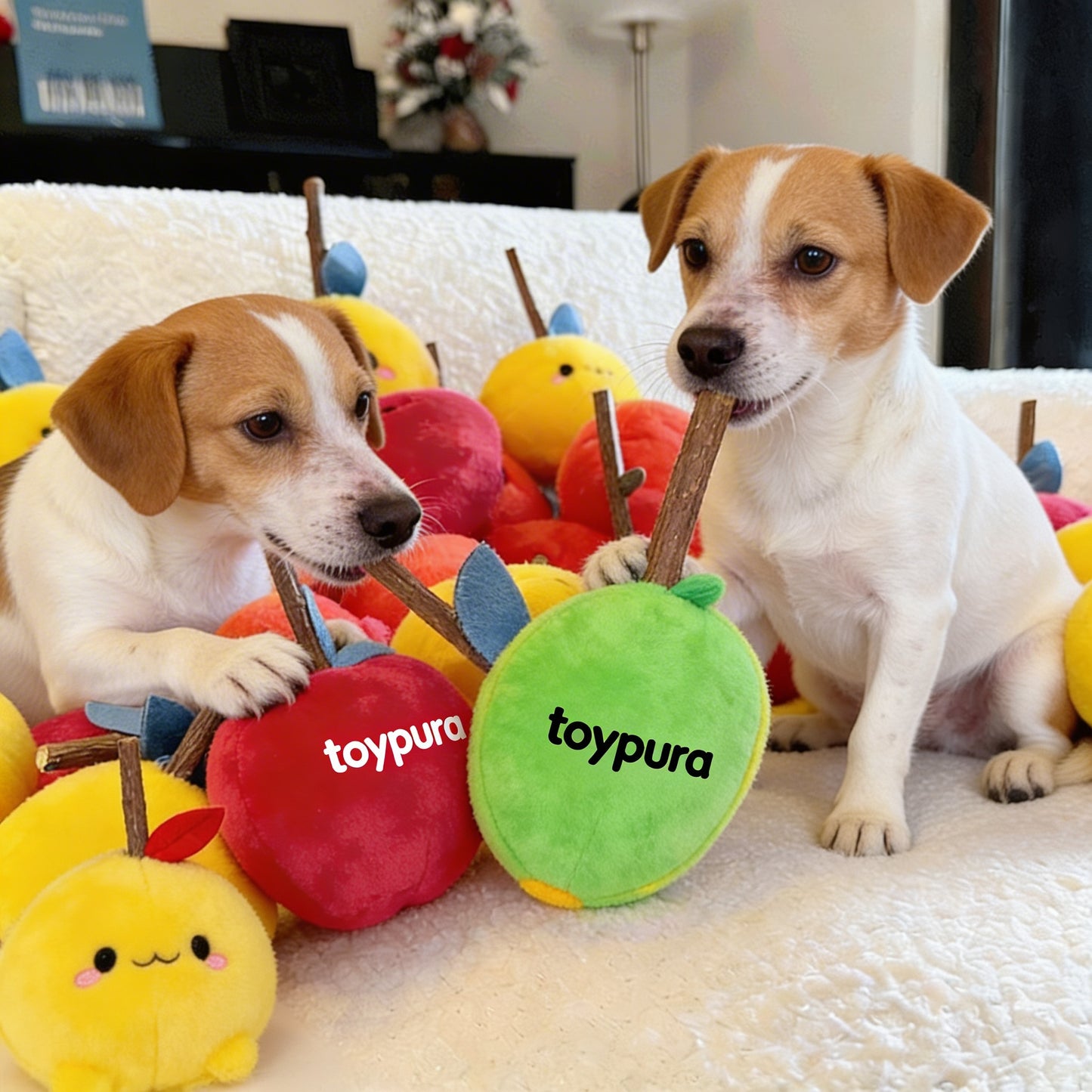 toypura® Dog Tug Toy - Durable and Engaging Pet Play for Strength, Stamina & Energy Release | Perfect for Active Dogs, Interactive Pull Toy