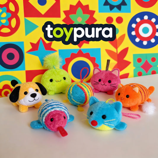 toypura® 3-in-1 Interactive Dog Toy – Multi-Function Play for Active Dogs | Tug, Fetch & Chew Toy with Non-Toxic Materials & Durable Design