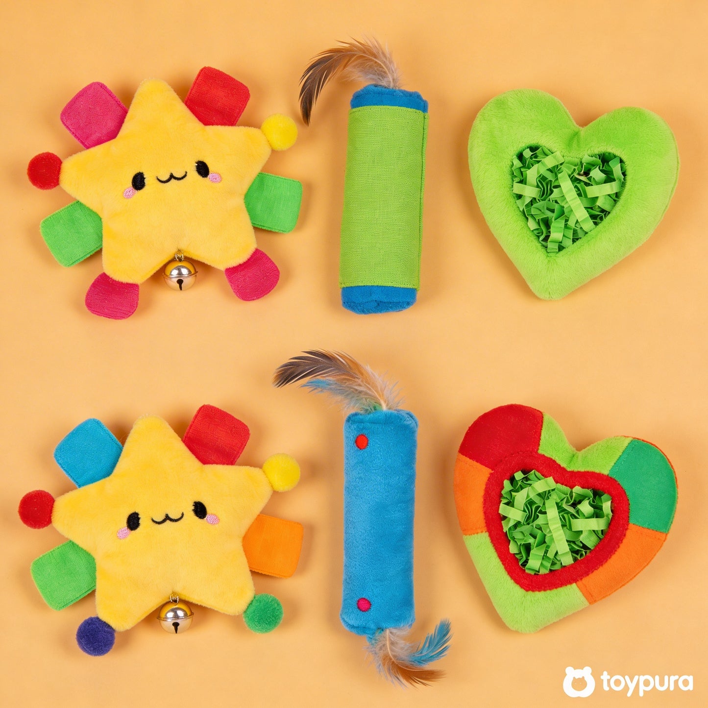 toypura® Interactive Tug & Kick Dog Toy – Premium Playtime for Active Dogs | Durable, Stress-Relieving Toy for Kicking, Wrestling & Chewing