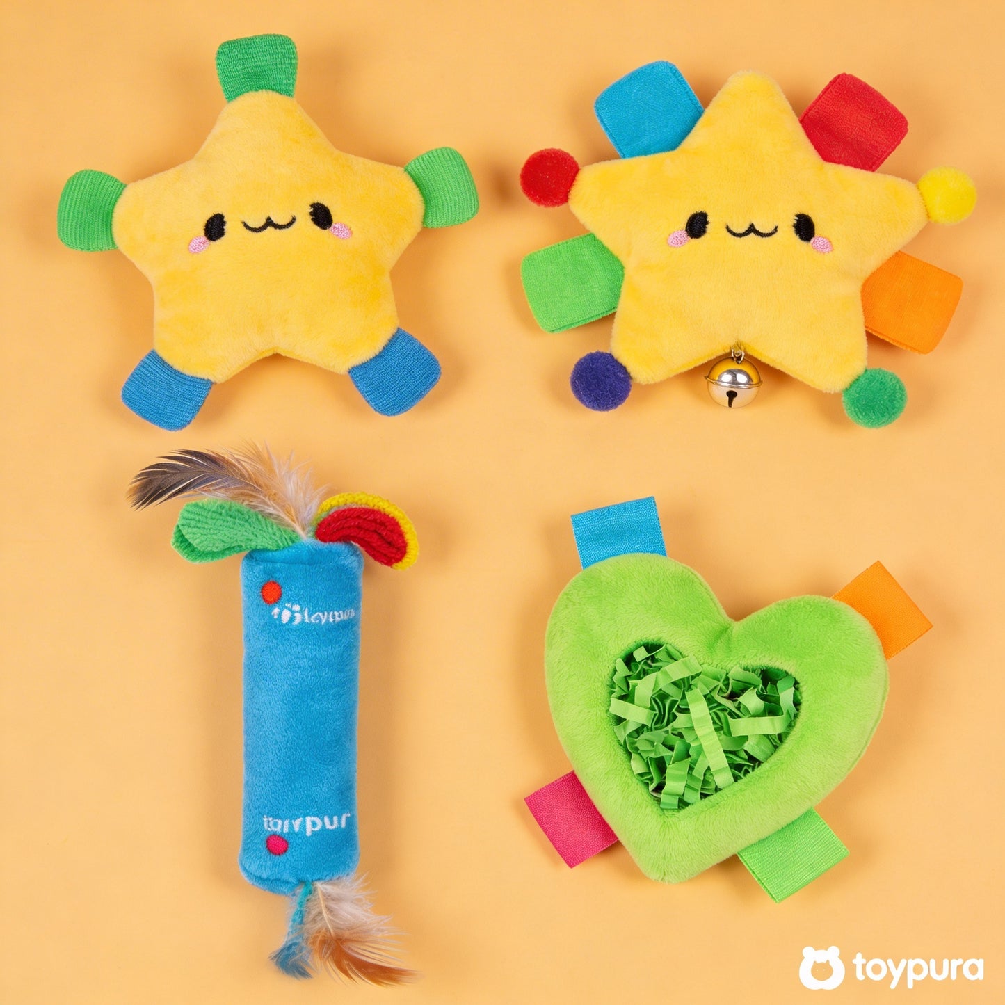 toypura® Interactive Tug & Kick Dog Toy – Premium Playtime for Active Dogs | Durable, Stress-Relieving Toy for Kicking, Wrestling & Chewing