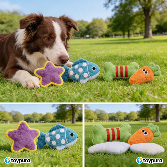 toypura® 3-in-1 Interactive Dog Puzzle Toy – Mental Stimulation, Slow Feeder, and Boredom Buster for Small, Medium, and Large Dogs | Treat-Dispensing Puzzle with Adjustable Difficulty